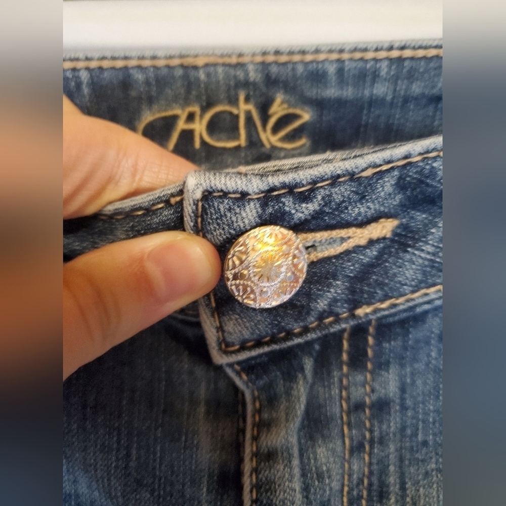 Cache Blue Skinny Jeans - Picture 3 of 8